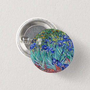 Irises  Vincent van Gogh   3 Cm Round Badge