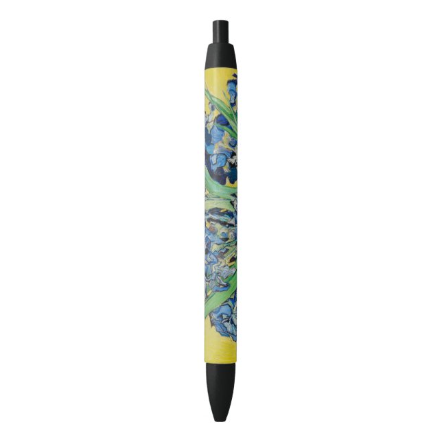 Irises  Vincent van Gogh      Black Ink Pen (Front Vertical)