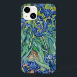 Irises | Vincent Van Gogh Case-Mate iPhone 14 Case<br><div class="desc">Irises (1889) by Dutch post-impressionist artist Vincent Van Gogh. Original landscape painting is an oil on canvas showing a garden of blooming iris flowers. 

Use the design tools to add custom text or personalise the image.</div>