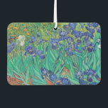 Irises Vincent Van Gogh Classical Art Print Car Air Freshener<br><div class="desc">This car air freshener features the 1889 painting 'Irises' by Vincent Van Gogh. There are several scents,  make sure to choose your favourite! For more fresheners and a wide range of other products,  please visit our store.</div>