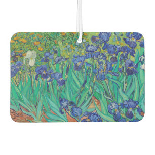 Irises Vincent Van Gogh Classical Art Print Car Air Freshener