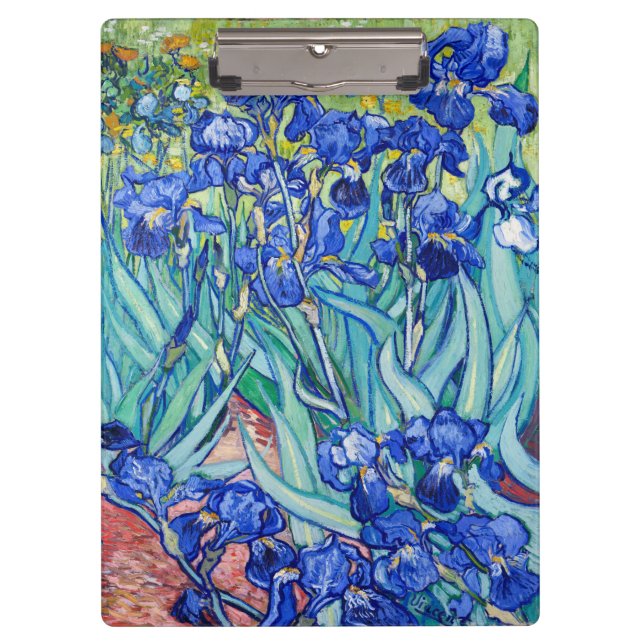 Irises Vincent van Gogh    Clipboard (Front)
