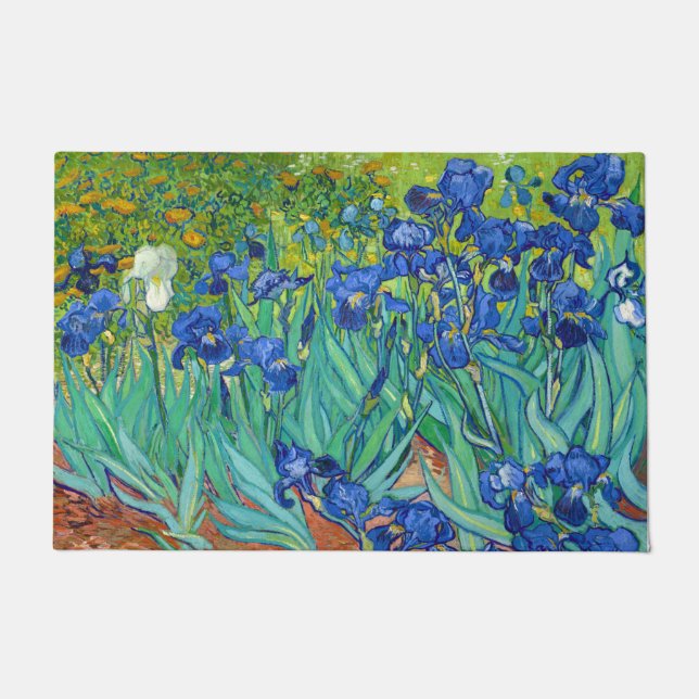 Irises, Vincent van Gogh Doormat (Front)