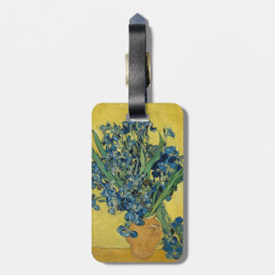Irises - Vincent van Gogh Fine Art Luggage Tag