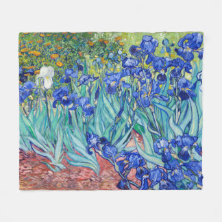 Irises  Vincent van Gogh  Fleece Blanket