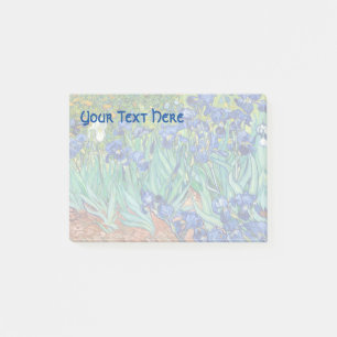 Irises Vincent van Gogh Flowers Fine Art Painting Post-it Notes