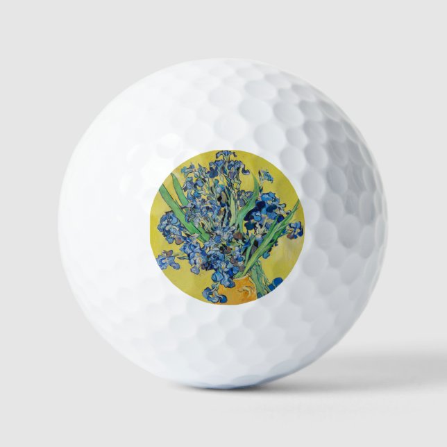 Irises  Vincent van Gogh  Golf Balls (Front)
