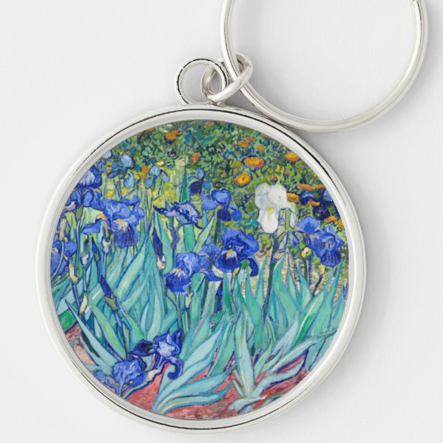 Irises  Vincent van Gogh     Key Ring (Front)