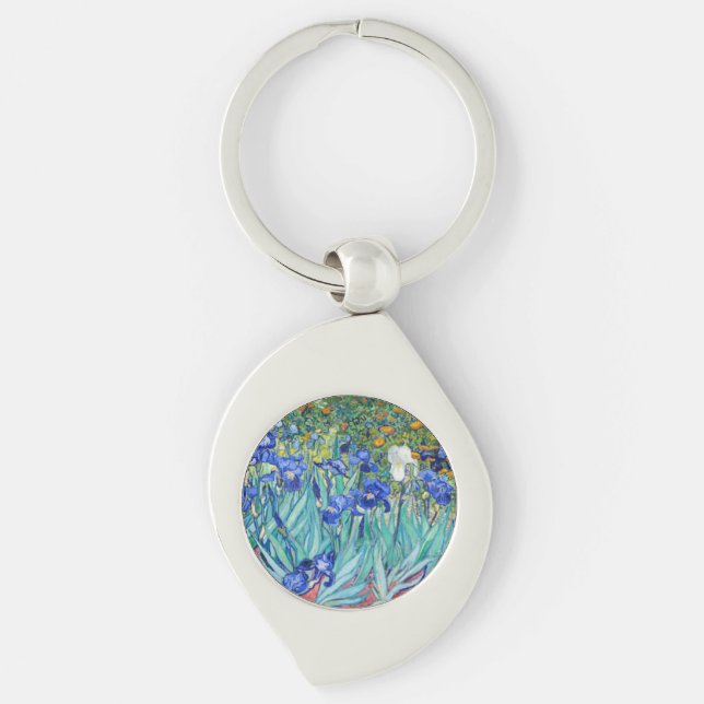 Irises  Vincent van Gogh     Key Ring (Front)