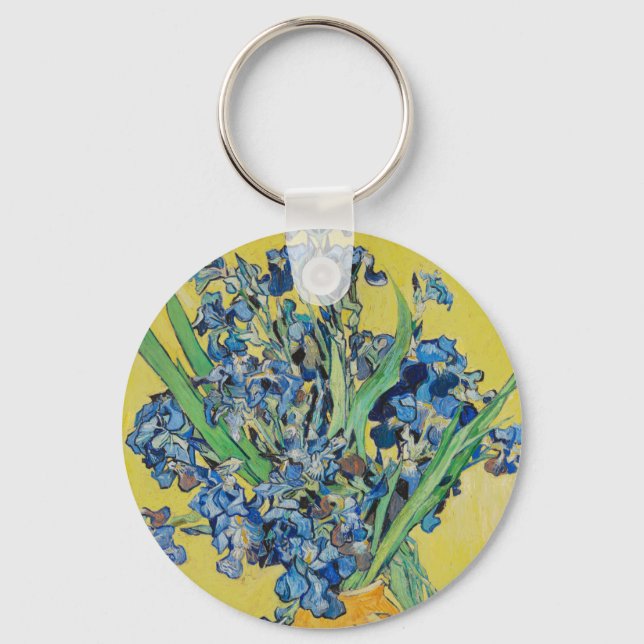 Irises  Vincent van Gogh  Key Ring (Front)