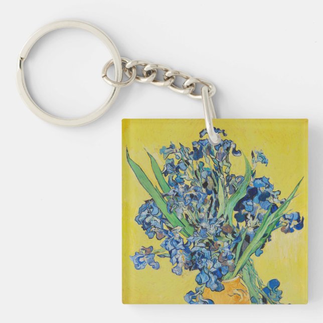 Irises  Vincent van Gogh       Key Ring (Front)