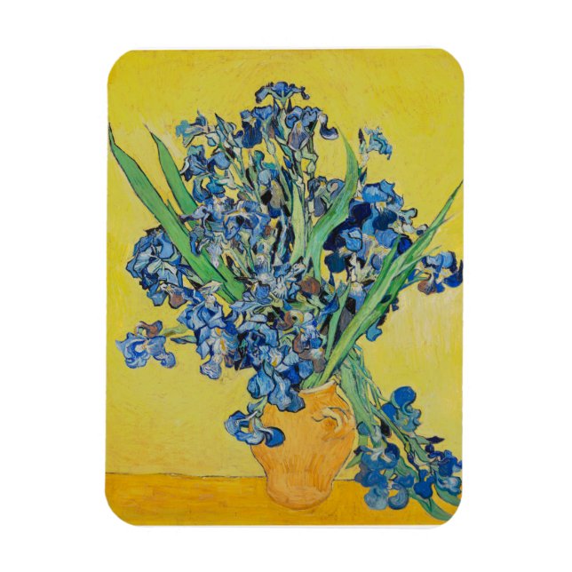 Irises  Vincent van Gogh Magnet (Vertical)