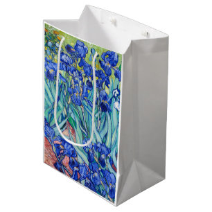 Irises Vincent van Gogh    Medium Gift Bag
