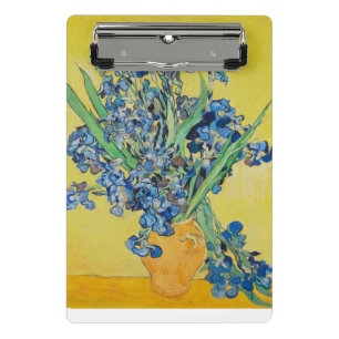 Irises Vincent van Gogh Mini Clipboard