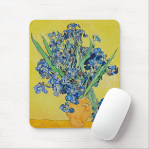 Irises Vincent van Gogh Mouse Mat