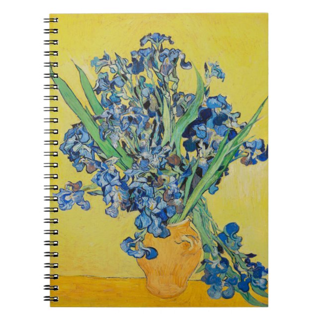 Irises  Vincent van Gogh      Notebook (Front)
