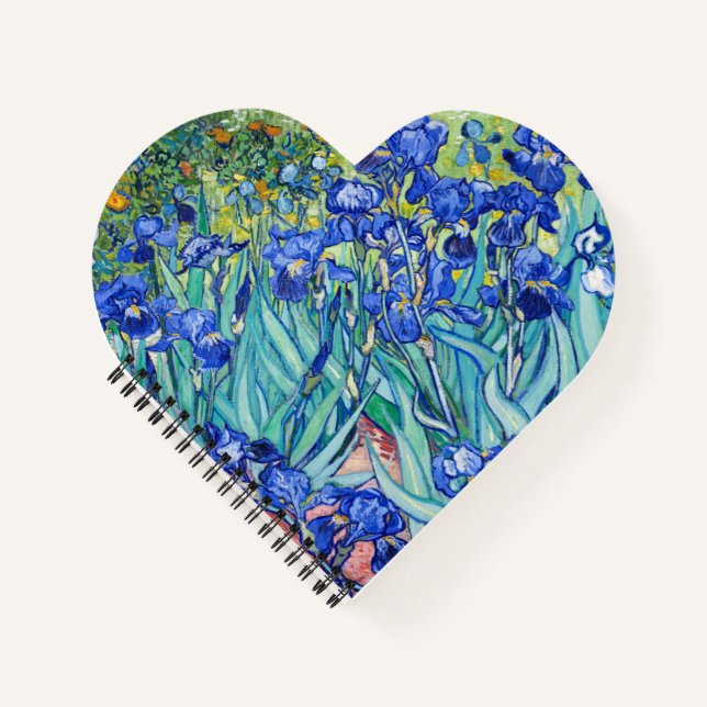 Irises Vincent van Gogh  Notebook (Front)