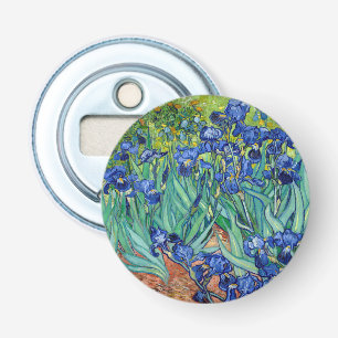 Irises Vincent van Gogh Painting Bottle Opener