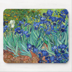 Irises Vincent van Gogh Painting Mousepad