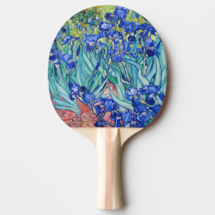 Irises Vincent van Gogh Ping Pong Paddle