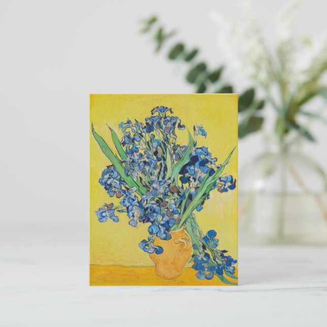 Irises  Vincent van Gogh Poster (Standing Front)