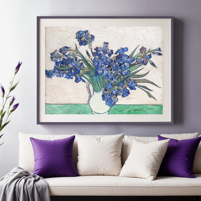 Irises, Vincent van Gogh Poster (Creator Uploaded)