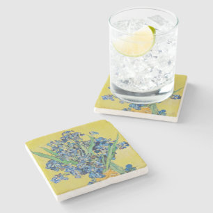 Irises Vincent van Gogh Poster Stone Coaster