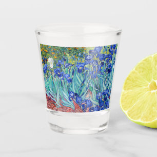 Irises Vincent van Gogh Shot Glass