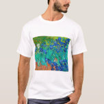 Irises, Vincent van Gogh T-Shirt<br><div class="desc">Vincent Willem van Gogh (30 March 1853 – 29 July 1890) was a Dutch post-impressionist painter who is among the most famous and influential figures in the history of Western art. In just over a decade, he created about 2, 100 artworks, including around 860 oil paintings, most of which date...</div>