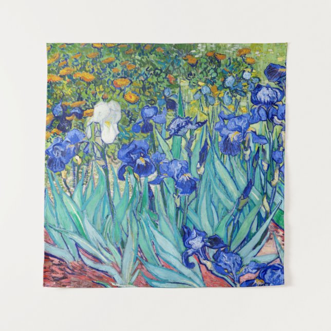 Irises  Vincent van Gogh  Tapestry (Front)