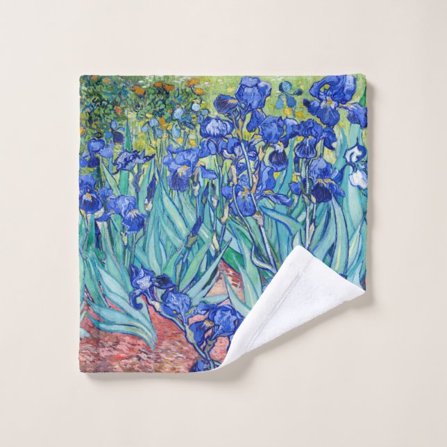 Irises Vincent van Gogh  Wash Cloth (Wash Cloth)