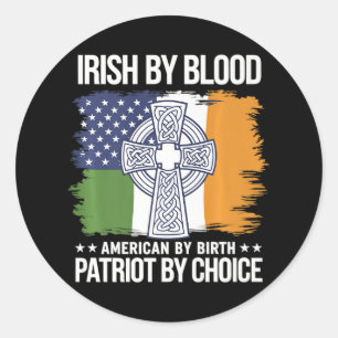 Irish 2 classic round sticker