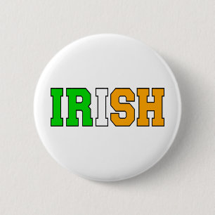 Irish 6 Cm Round Badge