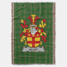  Irish Alley Coat of Arms Family Crest Ireland