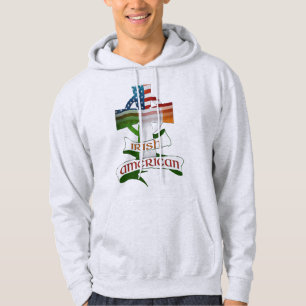 Irish American Celtic Cross Hoodies