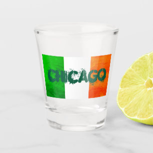 Irish American Chicago - St. Paddy's Day Shot Glass