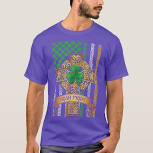 Irish American Flag Ireland Flag St Patrick Day Cr T-Shirt