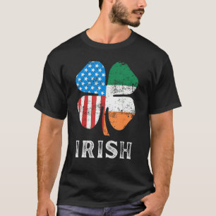 Irish American Flag Ireland Flag ST PATRICKS DAY 2 T-Shirt