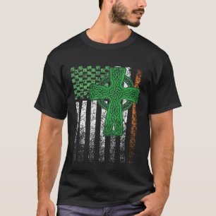 Irish American Flag Ireland Flag St Patricks Day C T-Shirt