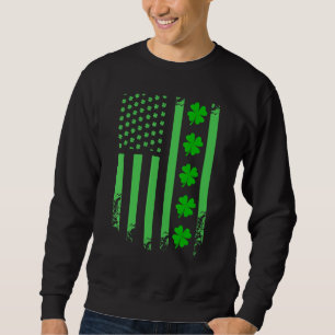 Irish American Flag Ireland Flag St Patricks Day L Sweatshirt