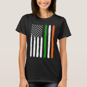 Irish American Flag Ireland Flag ST PATRICK'S DAY  T-Shirt