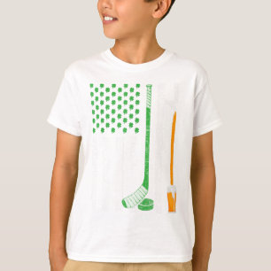 Irish American Flag Ireland St Patricks Day Beer I T-Shirt