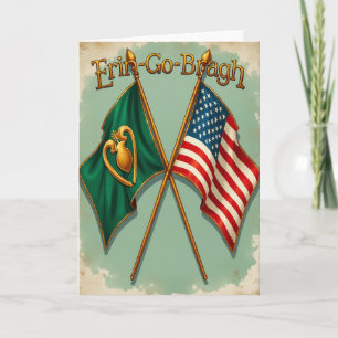 Irish American Heritage Card