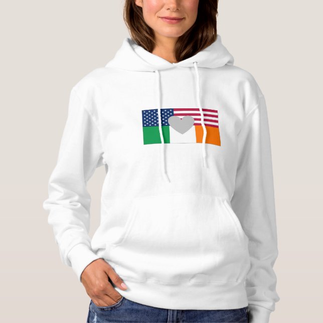 Irish American hoodie (Front)