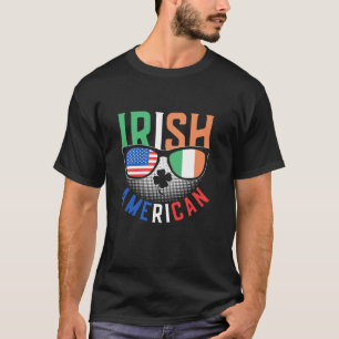 Irish American Ireland Family Roots Us Usa America T-Shirt