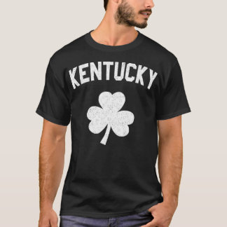 Irish American Shamrock Kentucky St Patricks Day  T-Shirt