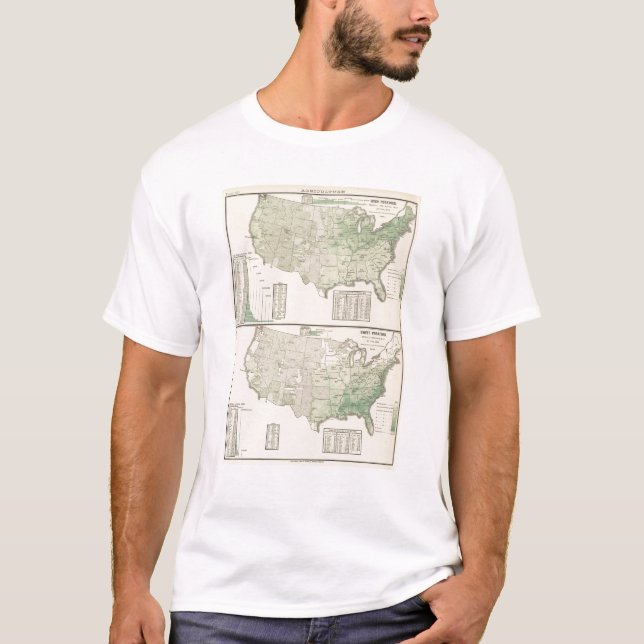 Irish and sweet potatoes and hay T-Shirt (Front)