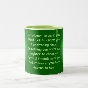 Irish Angel Blessing mug