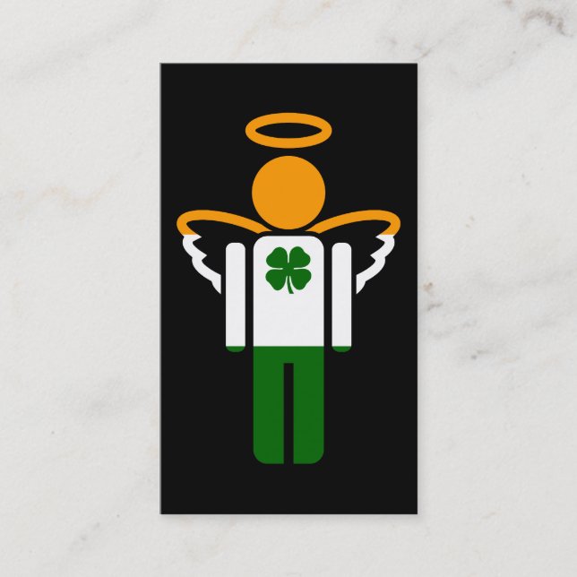 irish angel business card (Front)