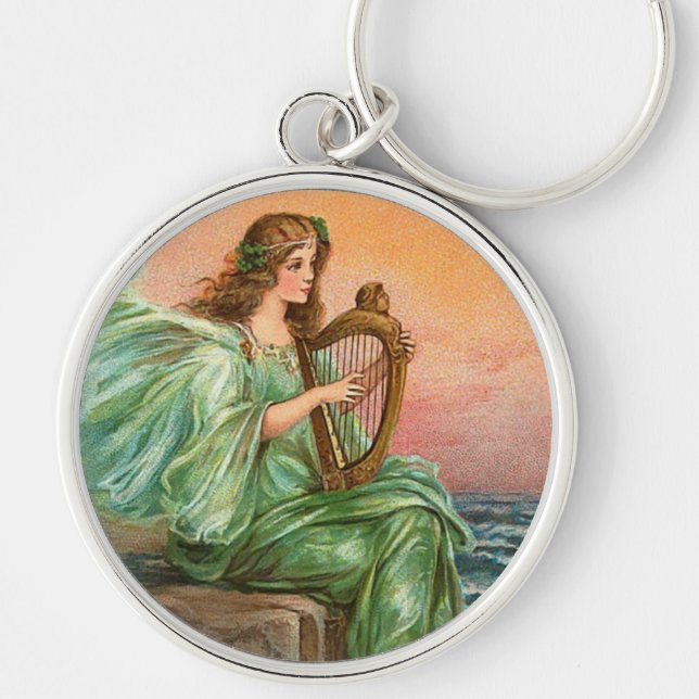 Irish Angel Keychain (Front)